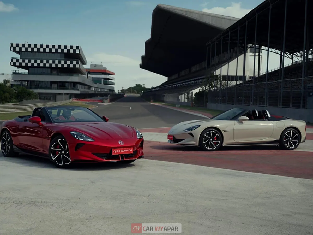 MG Cybester on F1 ground